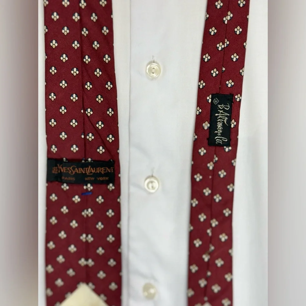 YVES SAINT LAURENT Silk Tie